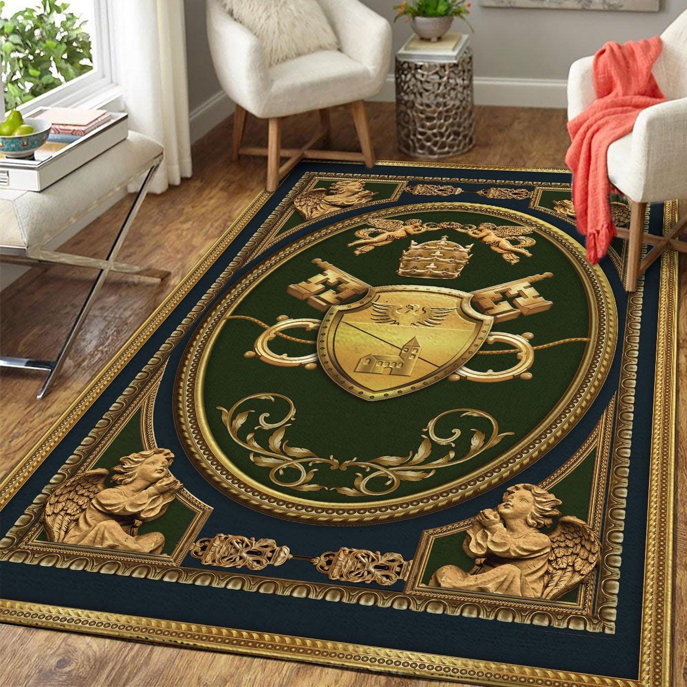 Benedict XV Coat Of Arms Rug - DucG