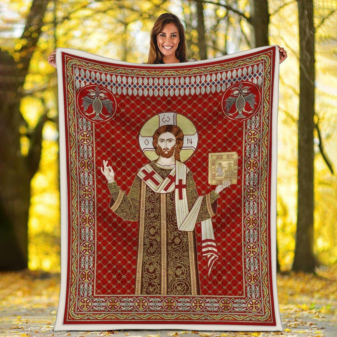 Blanket Jesus I Trust in You - DucG
