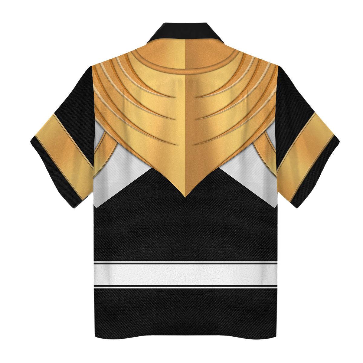 Black Ranger Dragon Shield Hoodies Sweatshirt T-shirt Hawaiian - Gearhomie.com