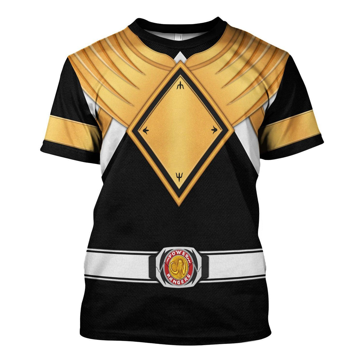Black Ranger Dragon Shield Hoodies Sweatshirt T-shirt Hawaiian - Gearhomie.com