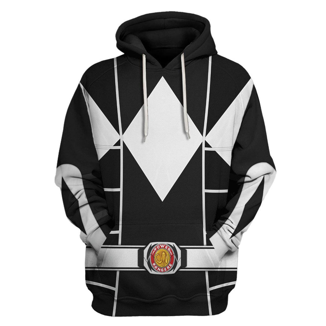 Black Ranger Mighty Morphin Cosplay Hoodies Sweatshirt T-shirt Hawaiian - Gearhomie.com