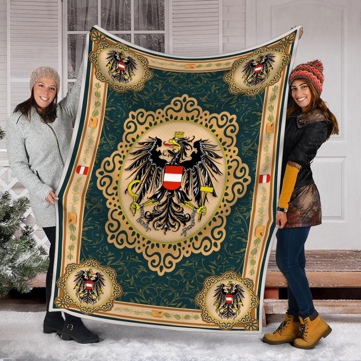Blanket Austria Coat Of Arms - DucG