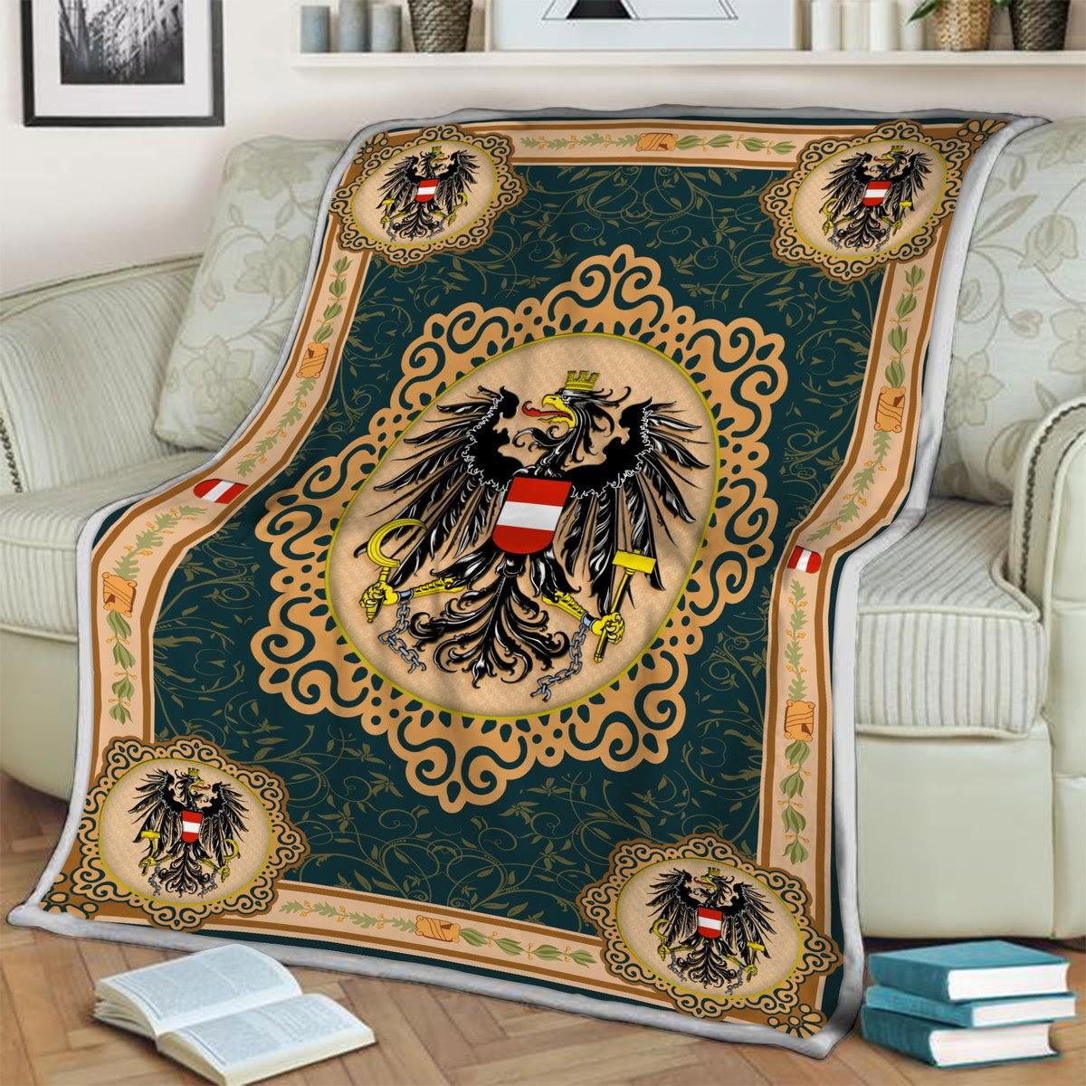 Blanket Austria Coat Of Arms - DucG