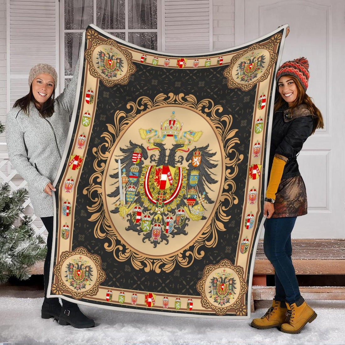 Blanket Austria-Hungary Coat of Arms - DucG