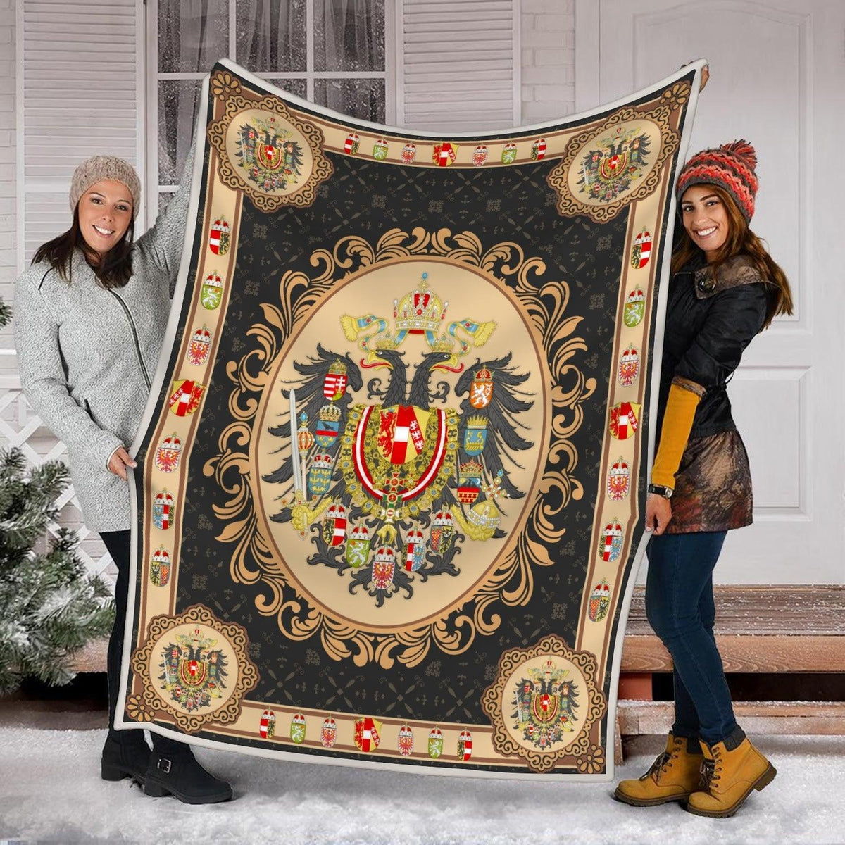 Blanket Austria-Hungary Coat of Arms - DucG