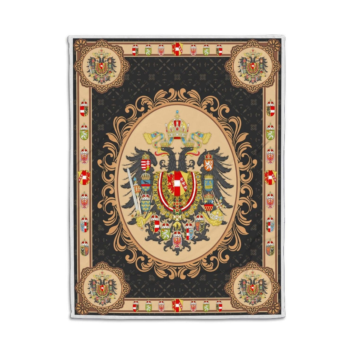 Blanket Austria-Hungary Coat of Arms - DucG
