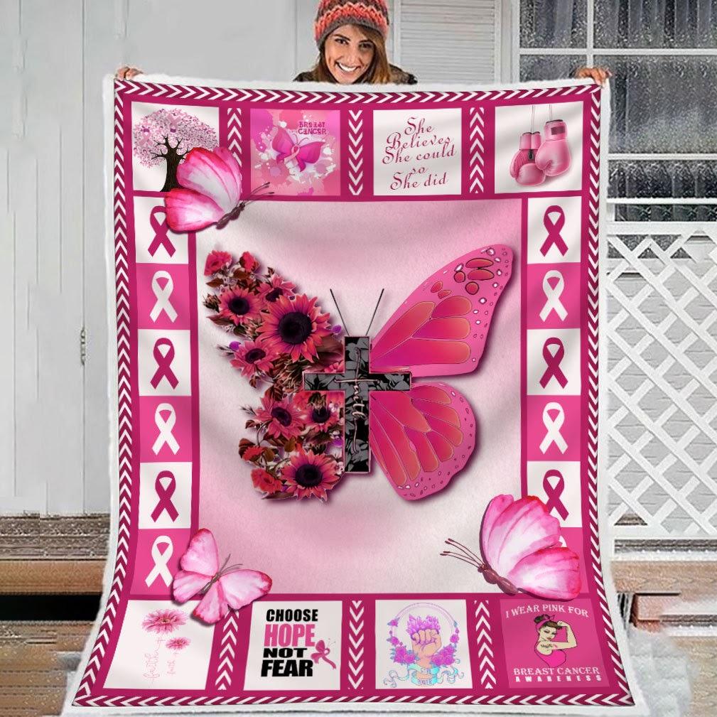 Blanket Breast Cancer Awareness - DucG