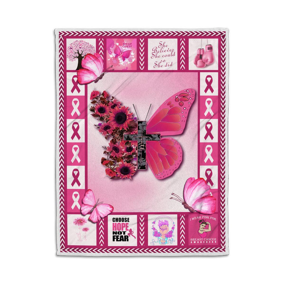 Blanket Breast Cancer Awareness - DucG