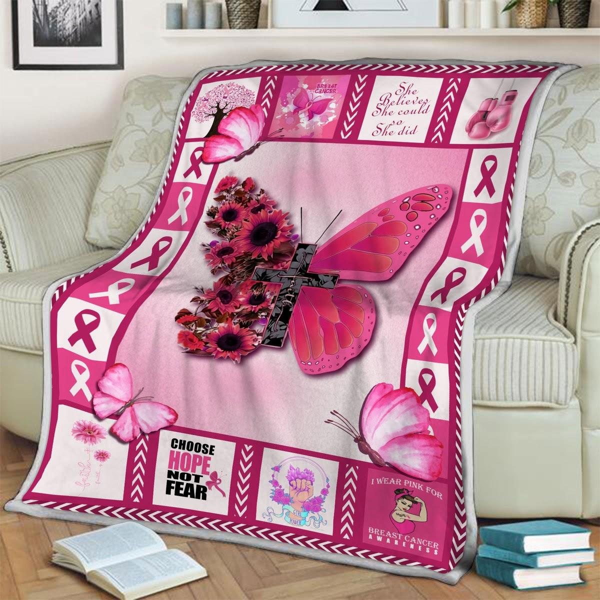 Blanket Breast Cancer Awareness - DucG
