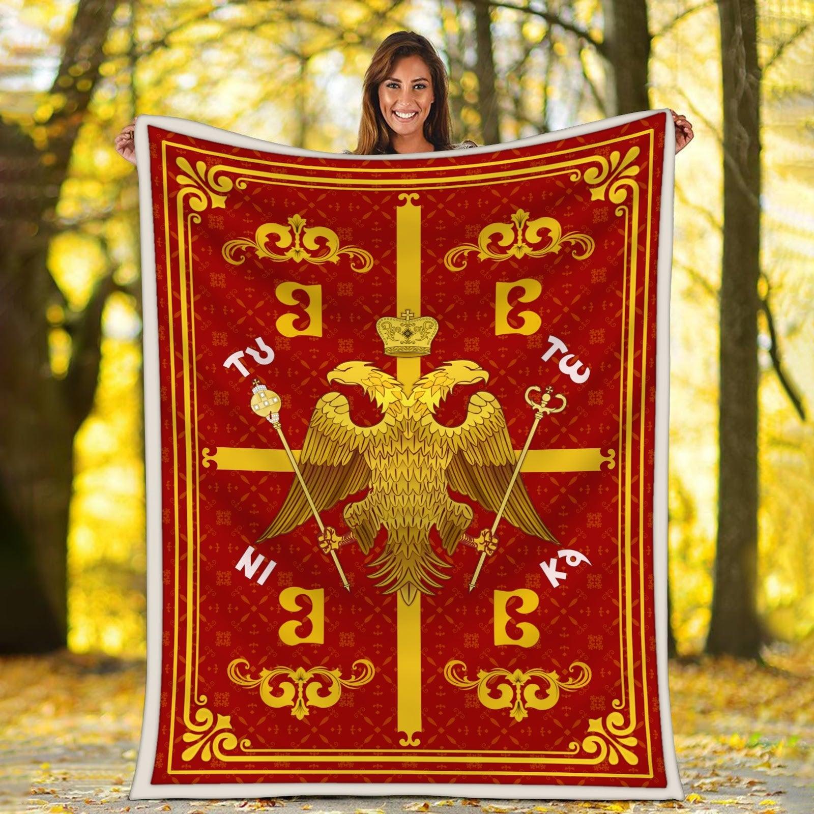 Blanket Byzantine double-eagle Greek Eagle Symbol - DucG