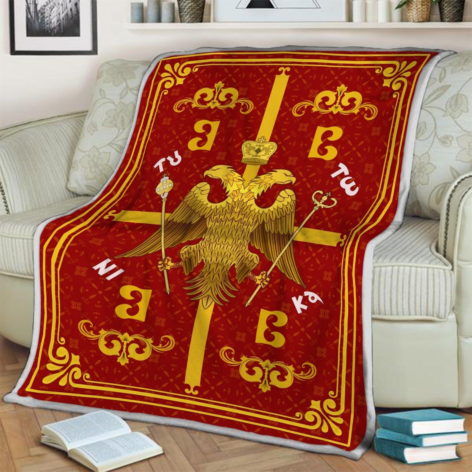 Blanket Byzantine double-eagle Greek Eagle Symbol - DucG
