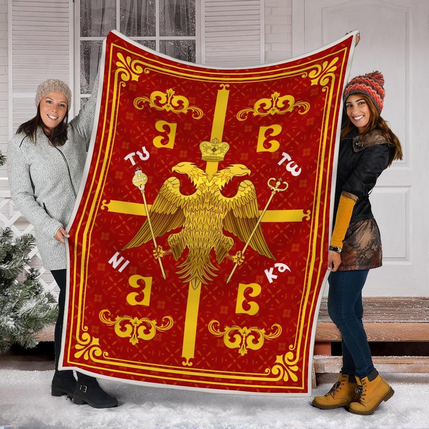 Blanket Byzantine double-eagle Greek Eagle Symbol - DucG