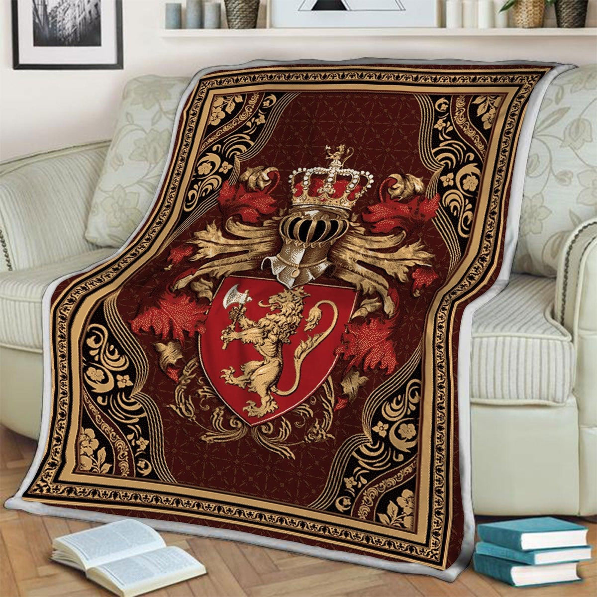 Blanket Coat of arms of Norway - DucG
