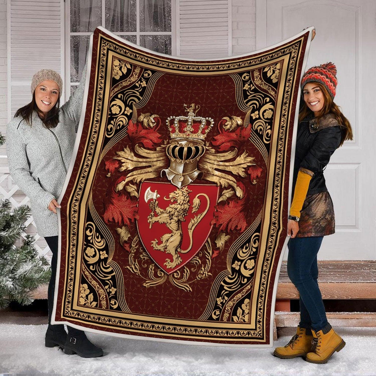 Blanket Coat of arms of Norway - DucG