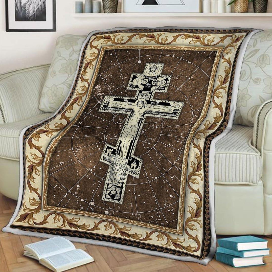 Blanket Eastern Orthodox Cross - DucG