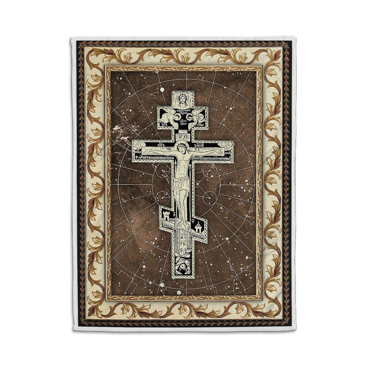 Blanket Eastern Orthodox Cross - DucG