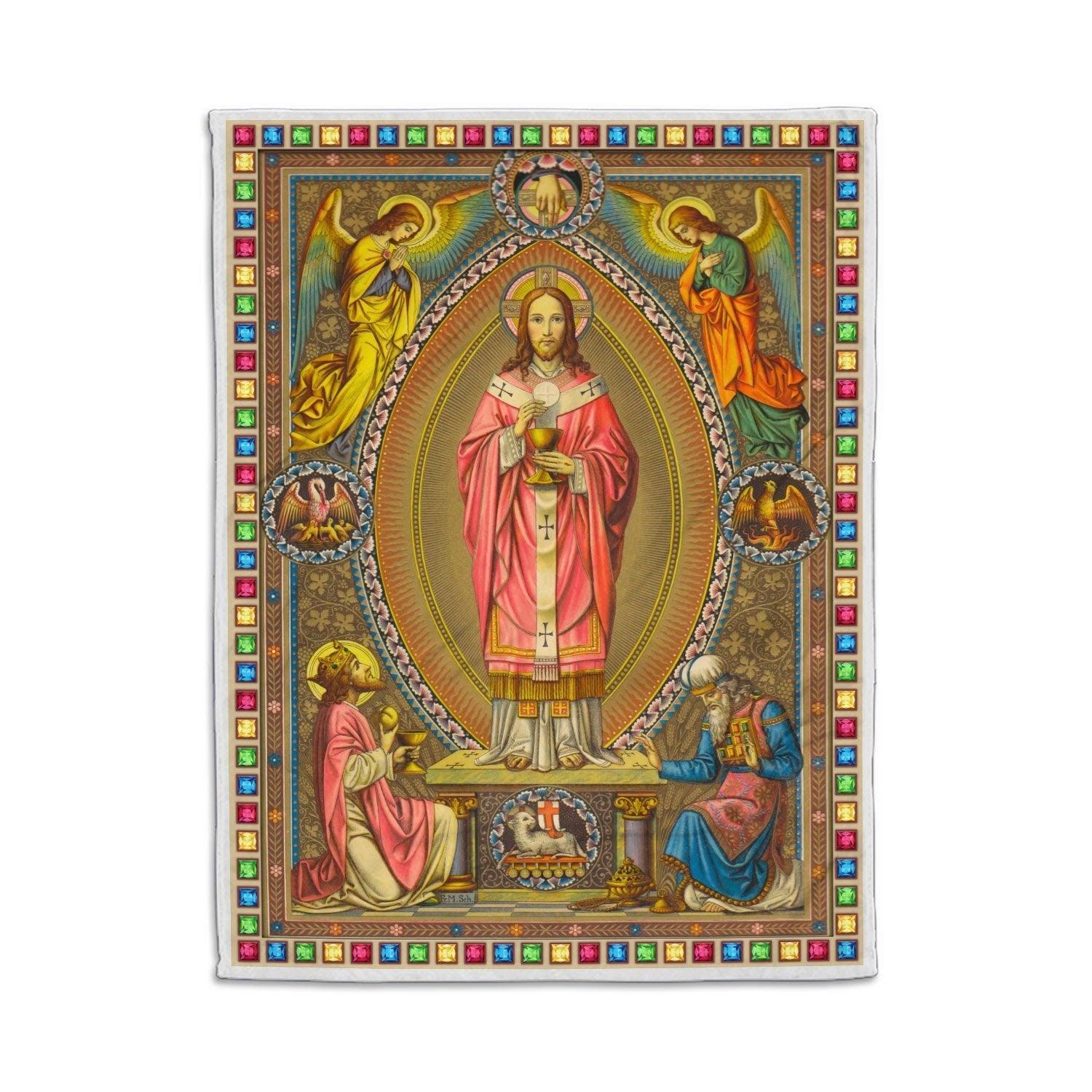 Blanket Eastern Orthodox Jesus - DucG