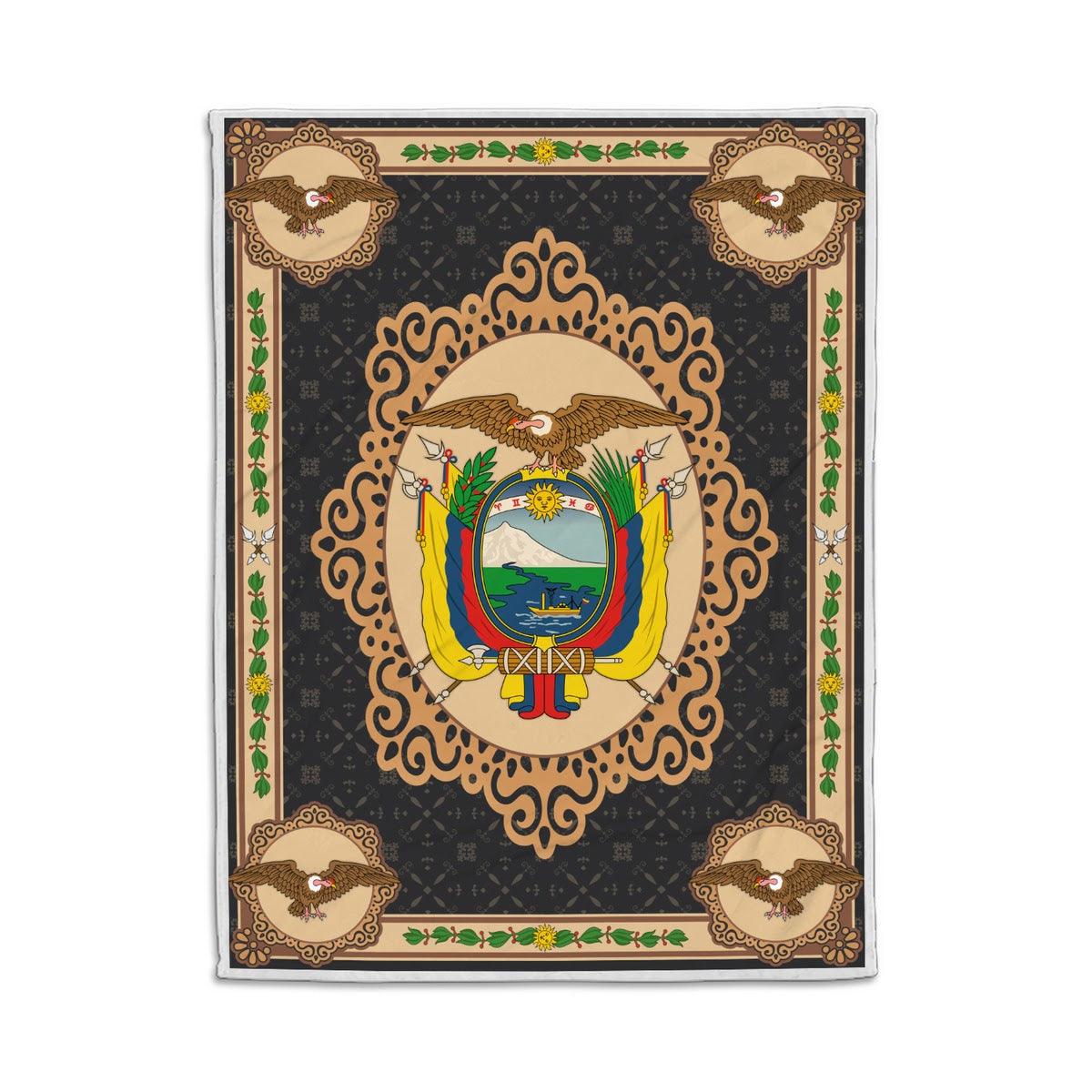 Blanket Ecuador Coat Of Arms - DucG