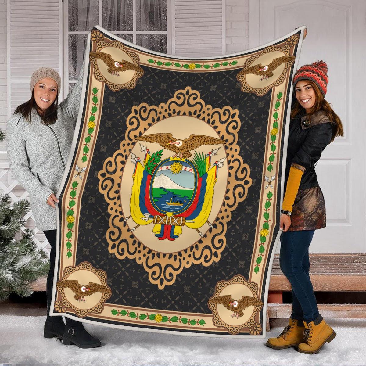 Blanket Ecuador Coat Of Arms - DucG