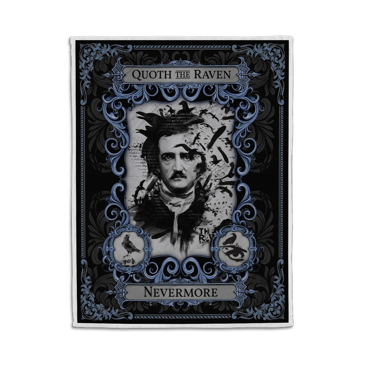 Blanket Edgar Allan Poe The Raven - DucG