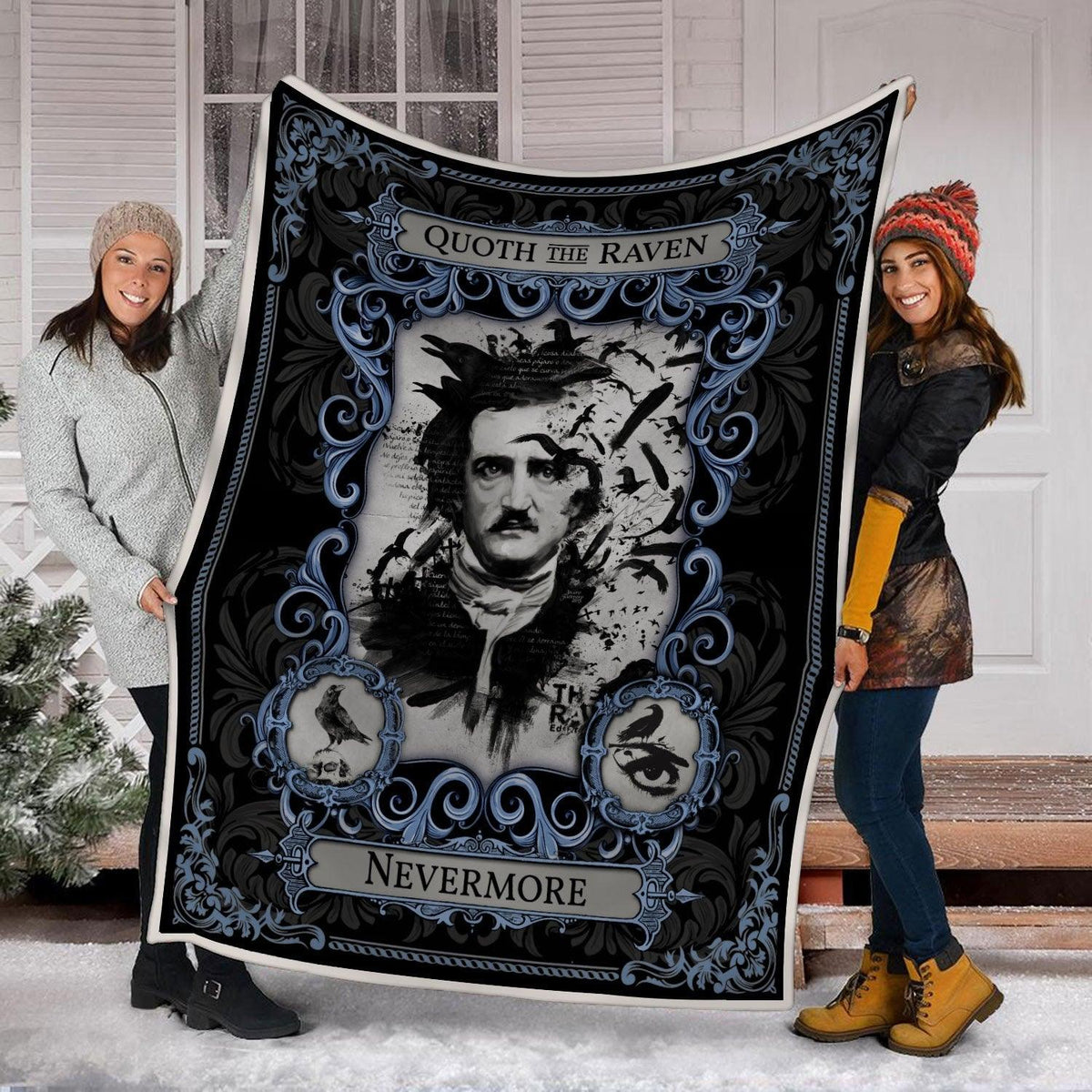 Blanket Edgar Allan Poe The Raven - DucG
