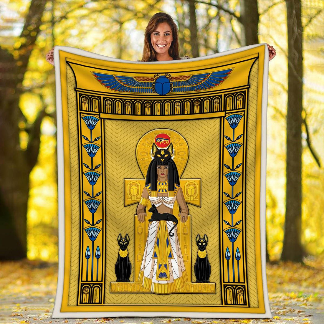 Blanket Egyptian Goddest - DucG