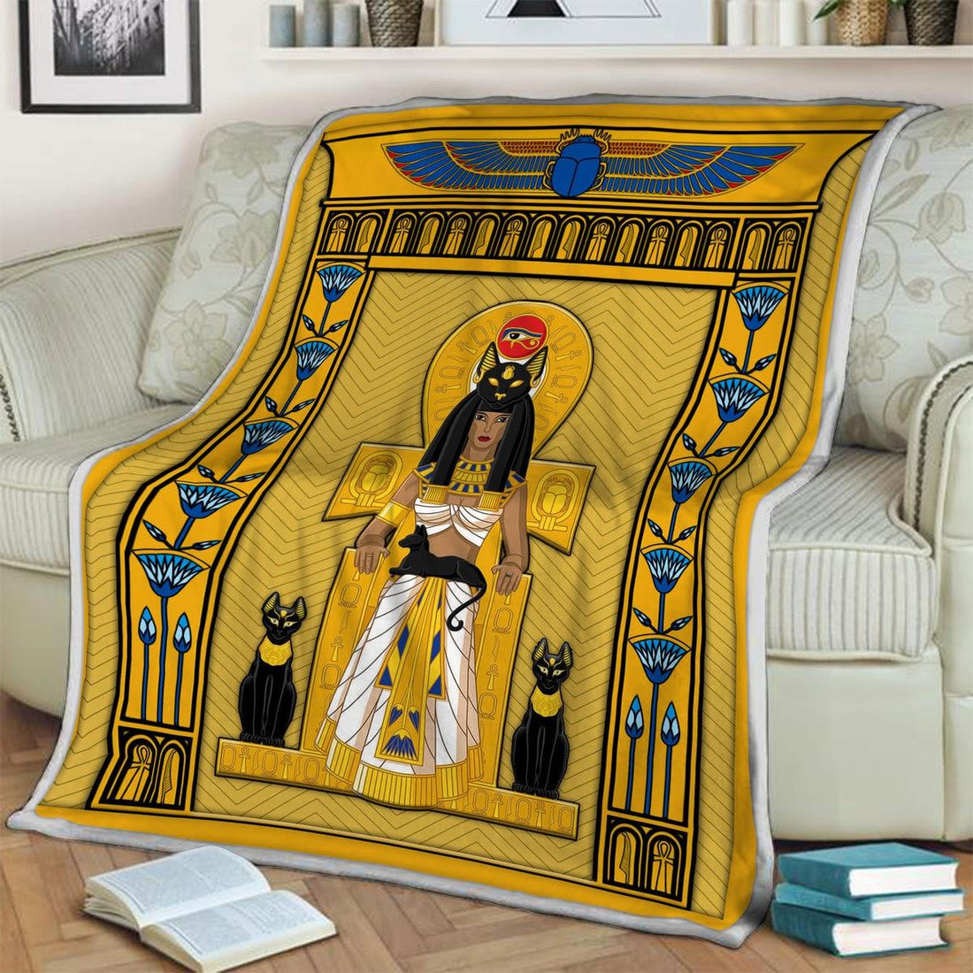 Blanket Egyptian Goddest - DucG