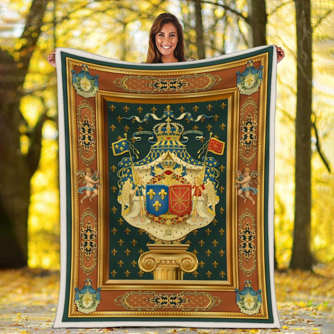 Blanket French King Louis XV - DucG