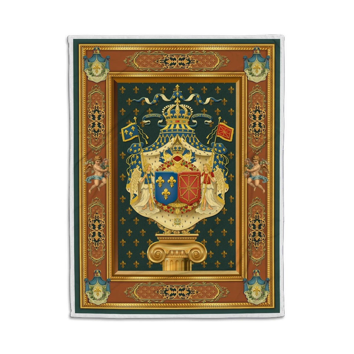 Blanket French King Louis XV - DucG