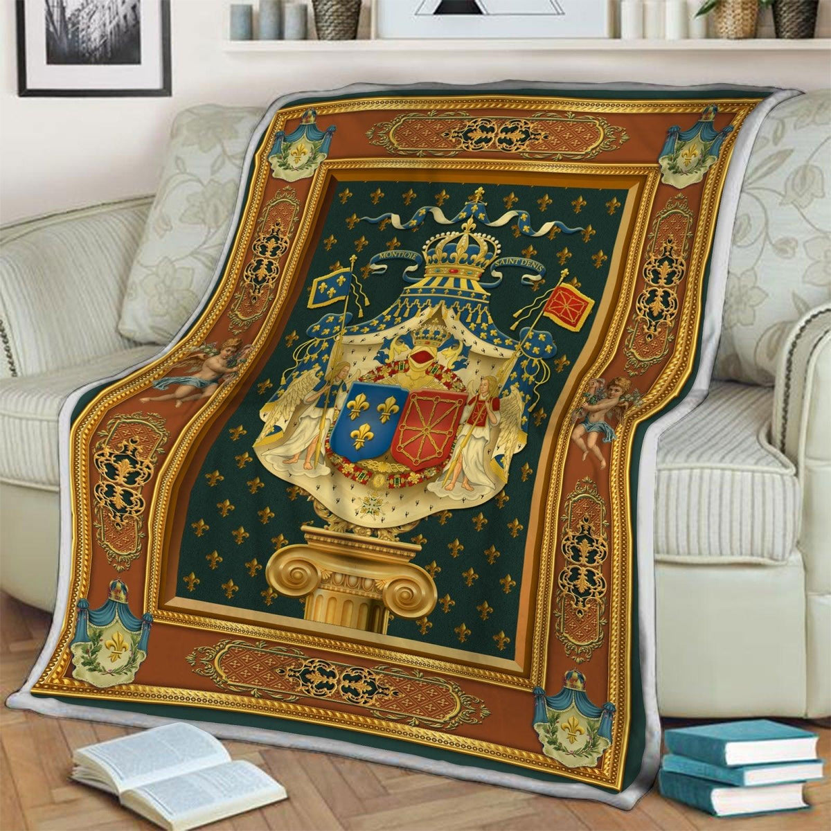 Blanket French King Louis XV - DucG