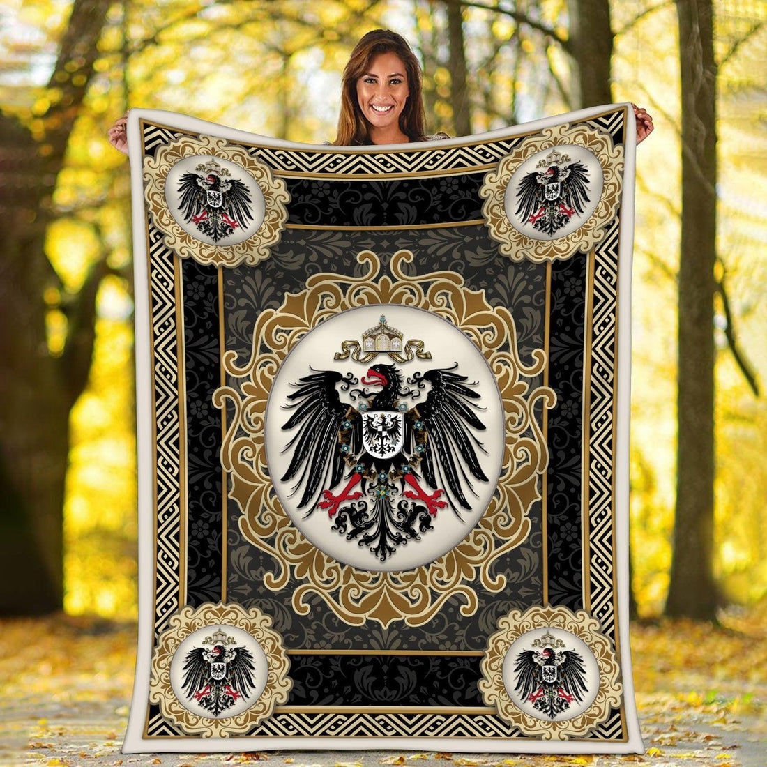 Blanket German Coat Of Arms - DucG