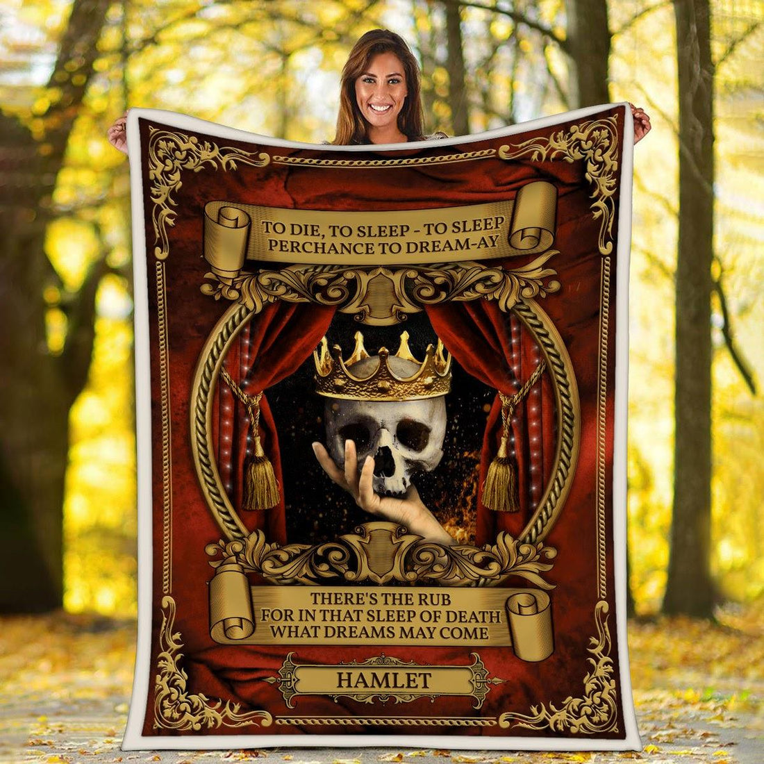 Blanket Hamlet William Shakespare - DucG