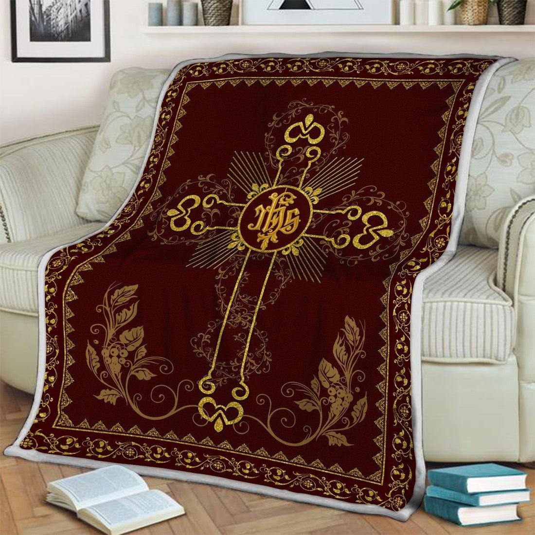 Blanket IHS Jesus Christ - DucG