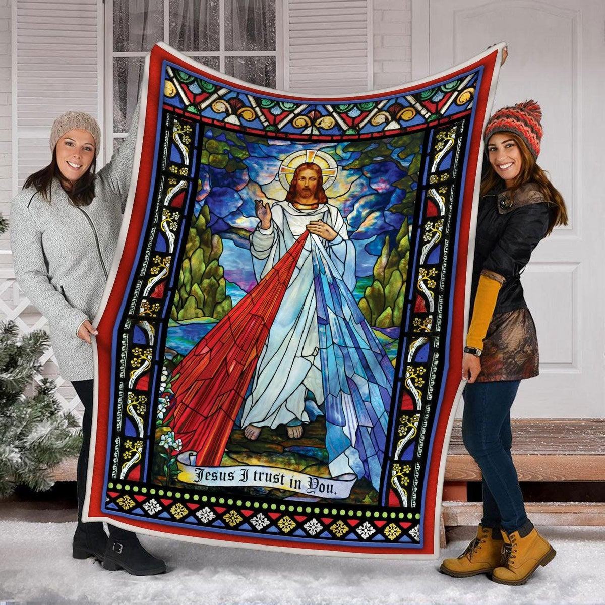 Blanket Jesus I Trust In You - DucG