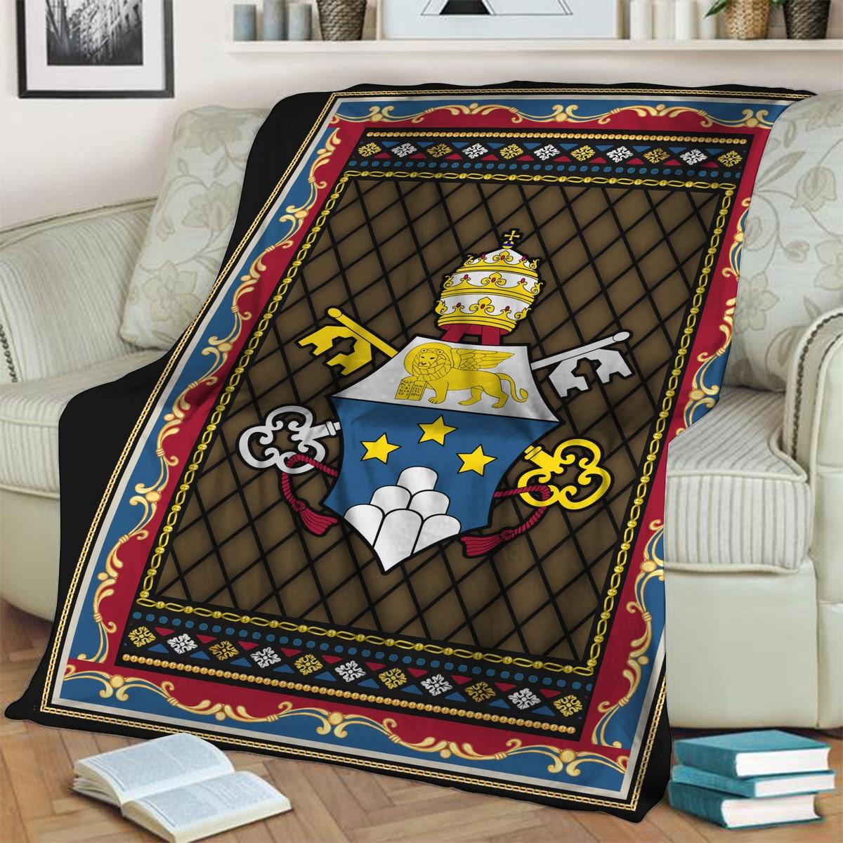 Blanket John Paul I Coat Of Arms - DucG