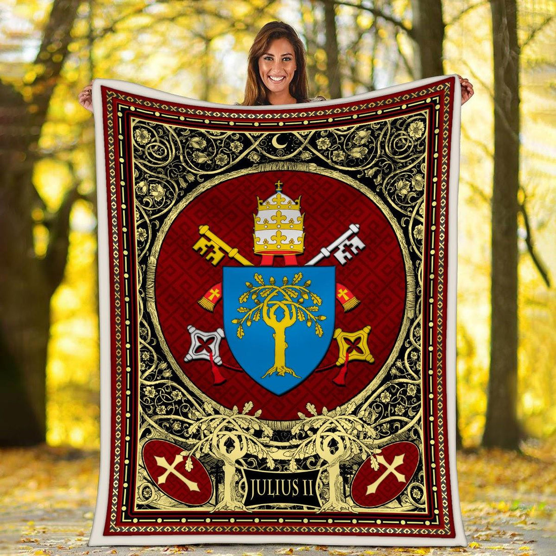Blanket Julius II Coat Of Arms - DucG