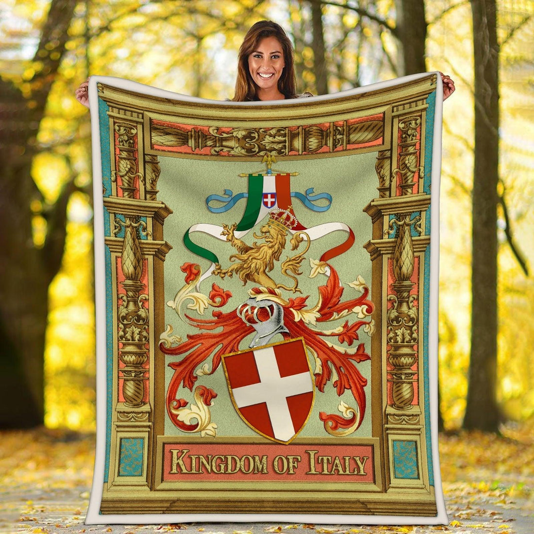 Blanket Kingdom of Italy Fleece - DucG