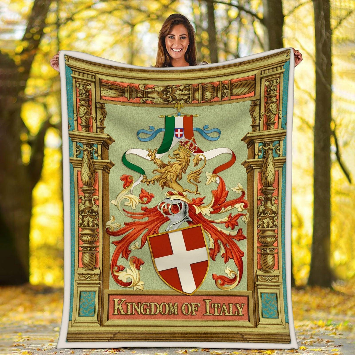 Blanket Kingdom of Italy Fleece - DucG