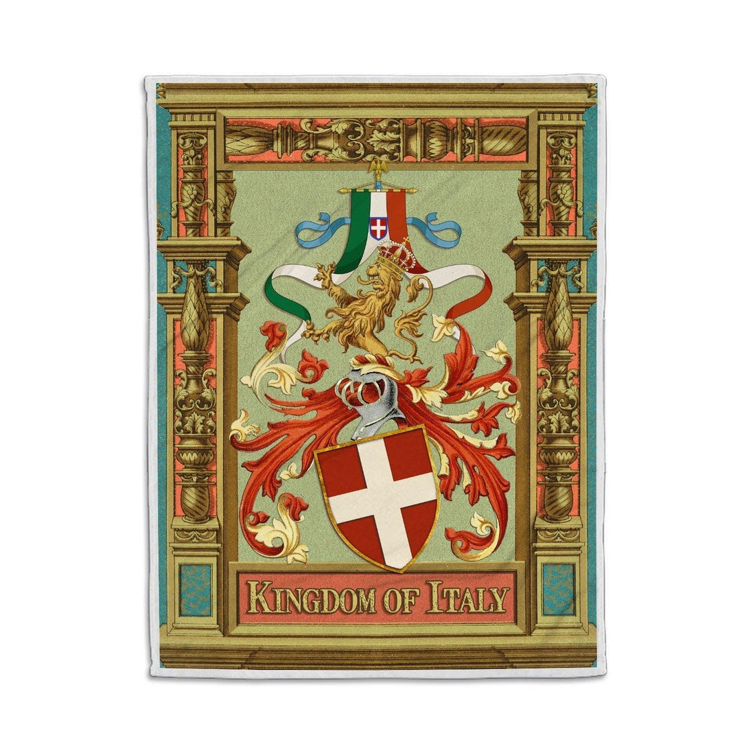 Blanket Kingdom of Italy Fleece - DucG