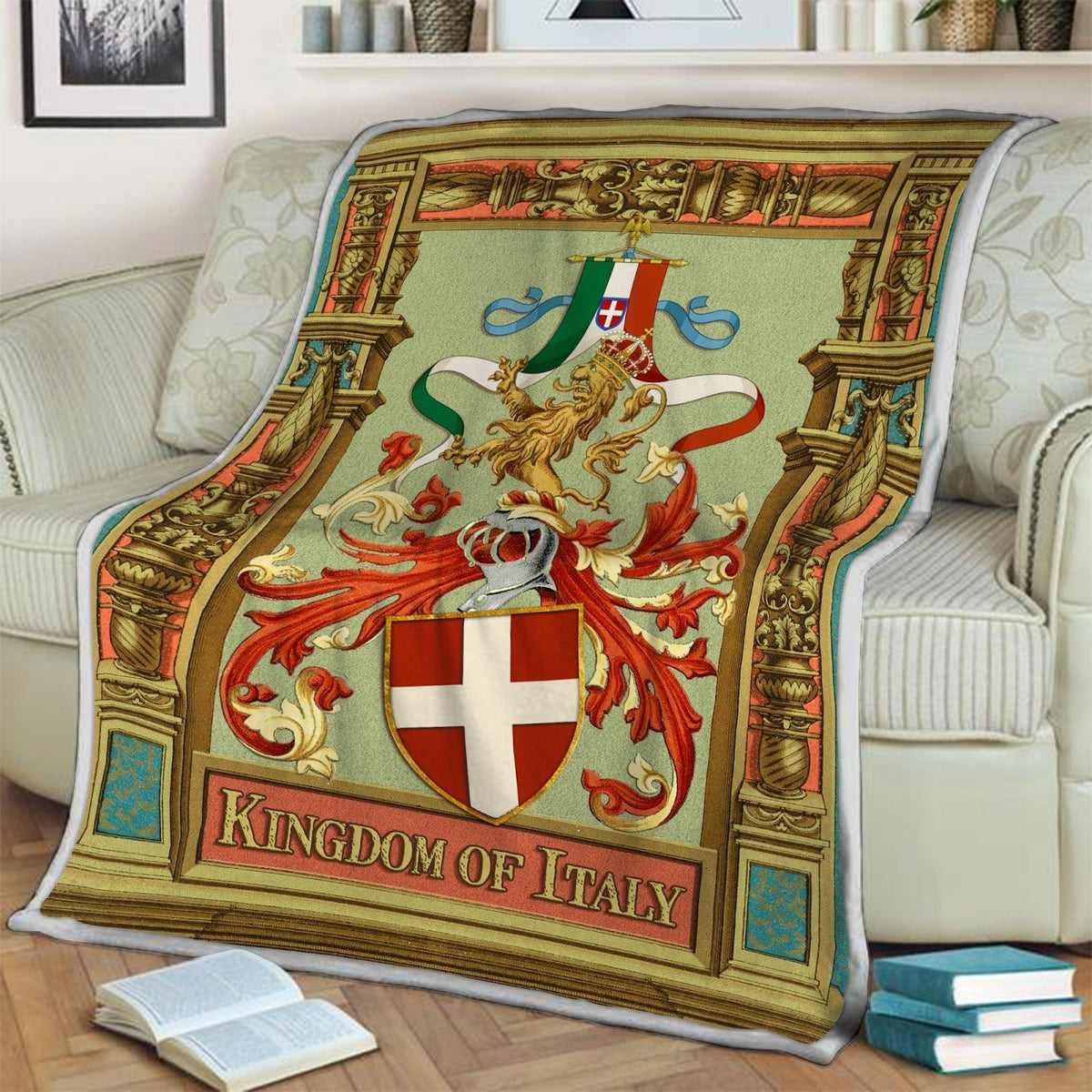 Blanket Kingdom of Italy Fleece - DucG