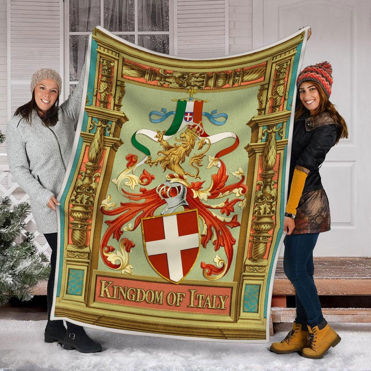 Blanket Kingdom of Italy Fleece - DucG