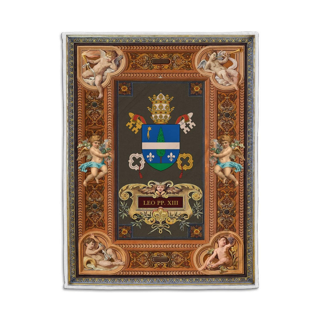 Blanket Leo XIII Coat Of Arms - DucG