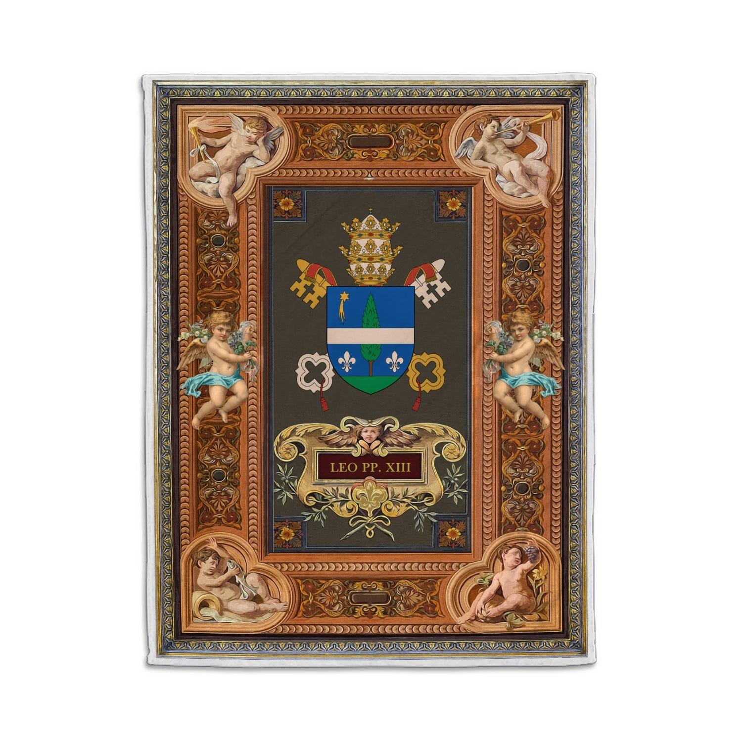 Blanket Leo XIII Coat Of Arms - DucG
