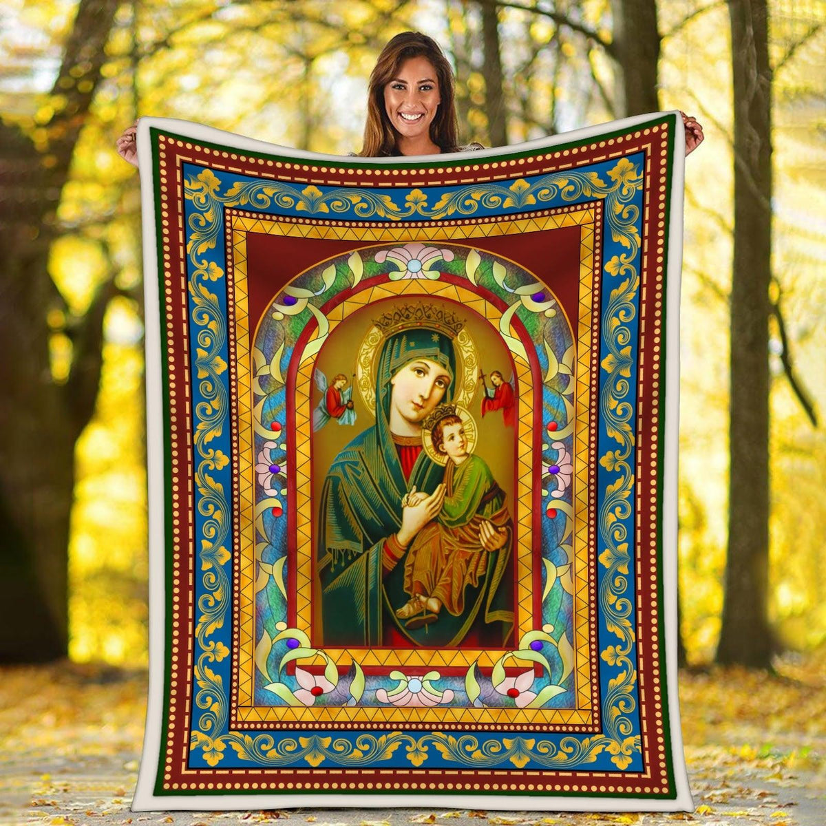 Blanket Maria Catholic Religious - DucG