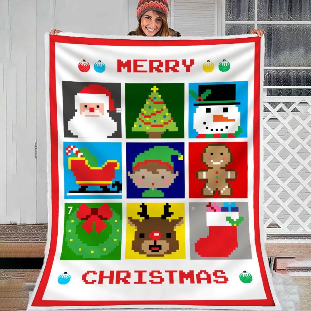 Blanket Merry Christmas - DucG