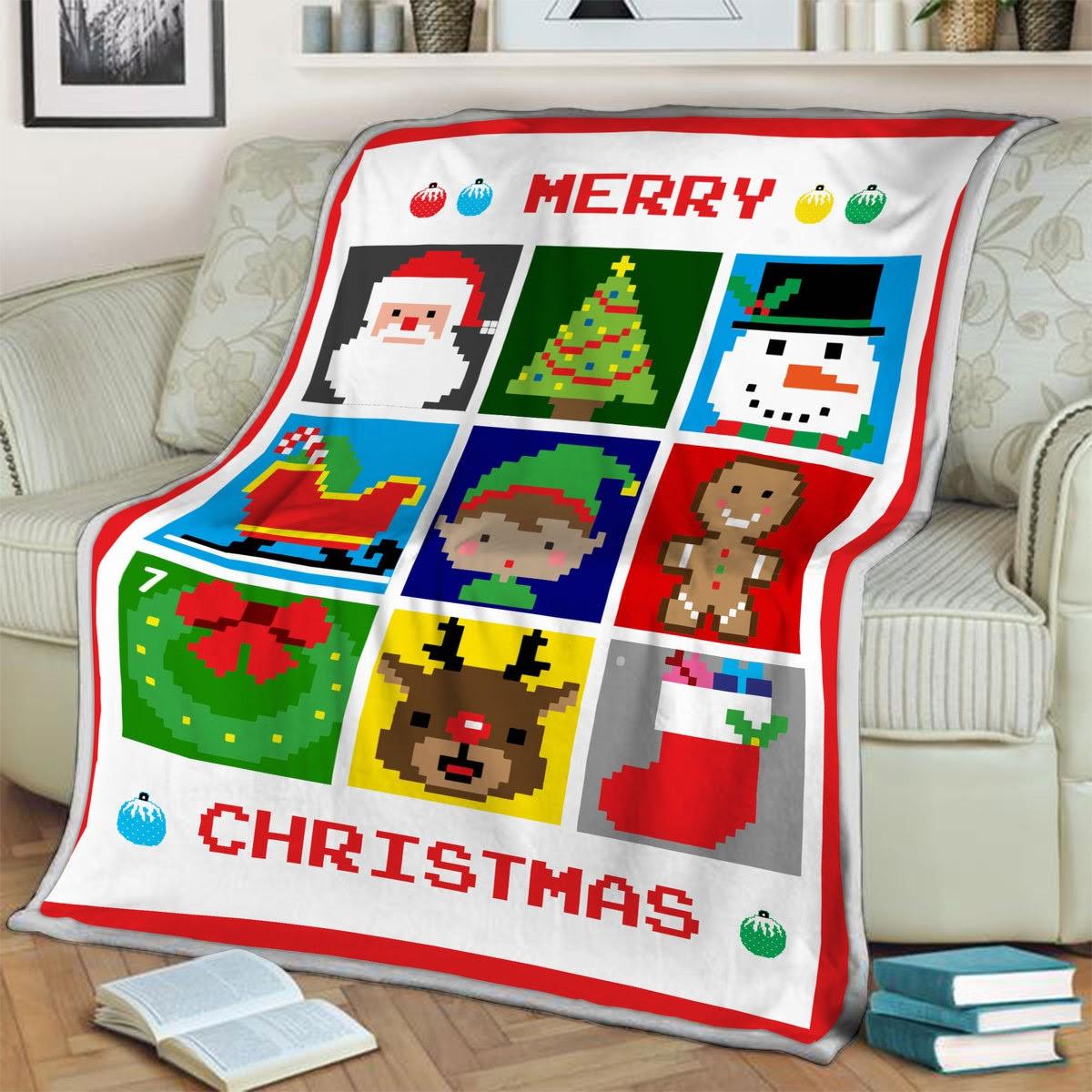 Blanket Merry Christmas - DucG