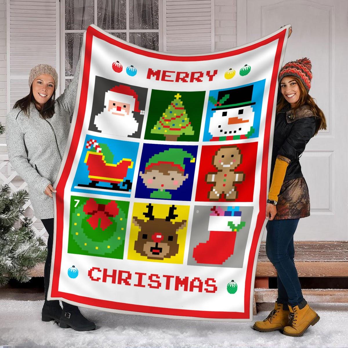 Blanket Merry Christmas - DucG