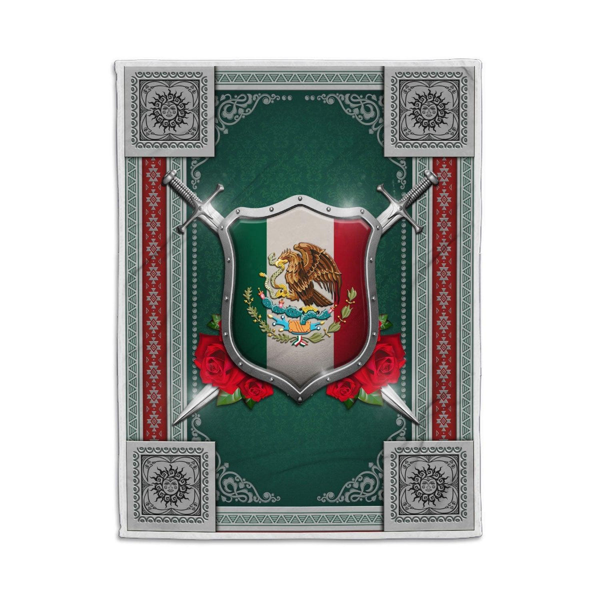 Blanket Mexico Coat of Arms - DucG