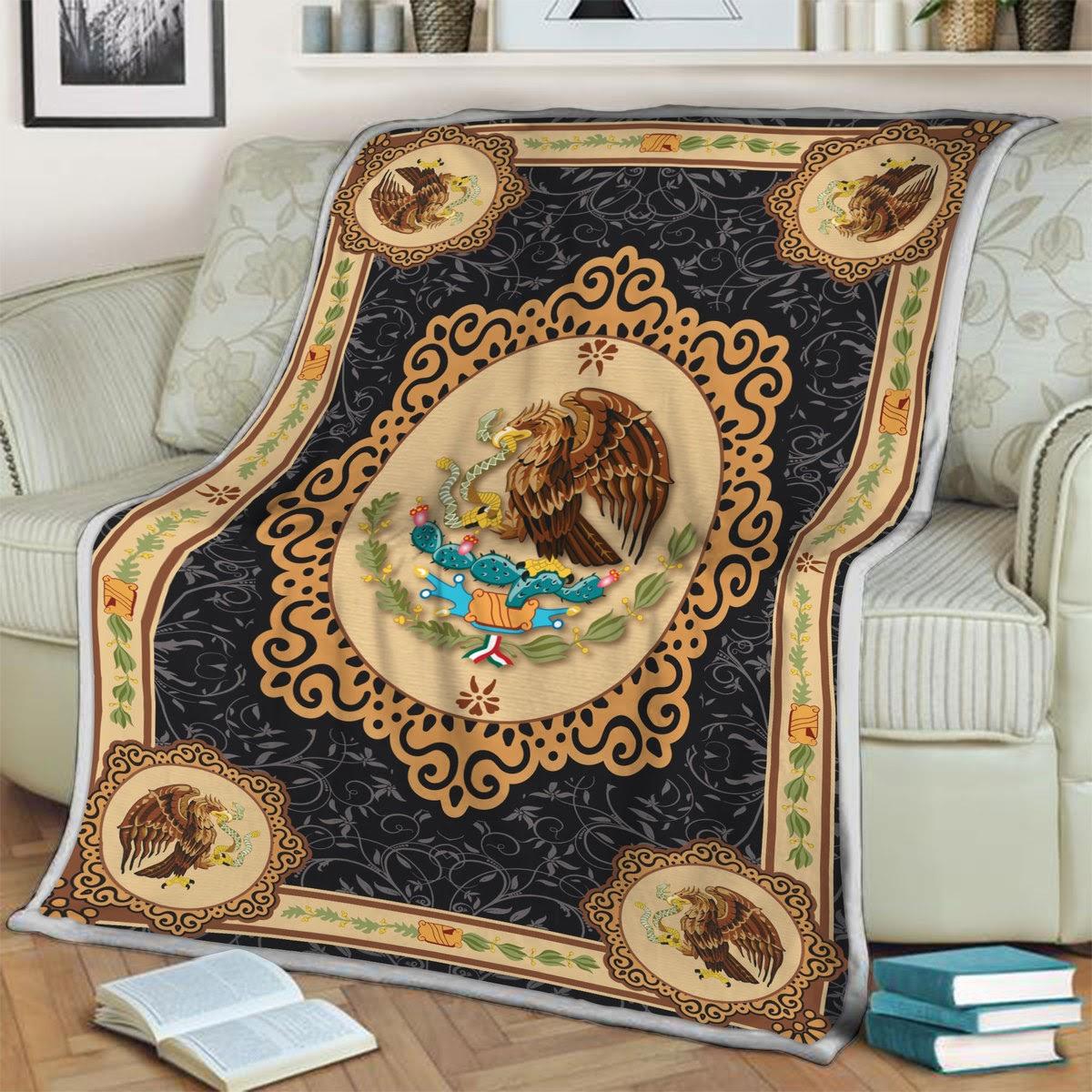 Blanket Mexico Coat Of Arms - DucG