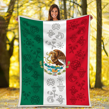 Blanket Mexico Flag - DucG